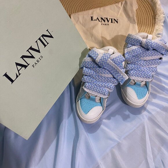 Lanvin Sneakers in Light Blue - Picture 10 of 10